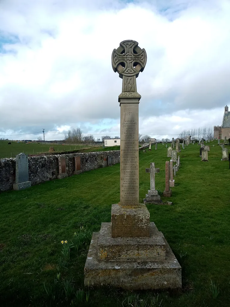 Eckford Parish Church, Eckford War Memorial (war memorial in Scottish Borders, Scotland, UK)