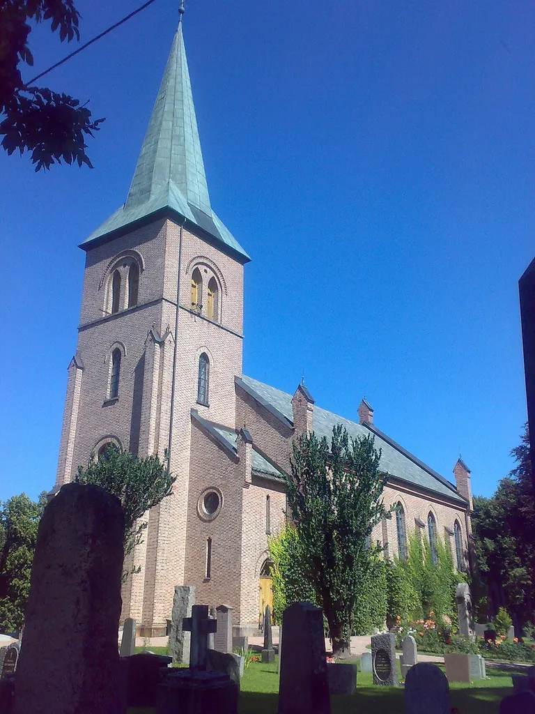 Asker Church in the city of Asker, Akershus, Norway