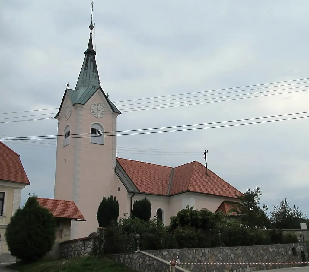 Saint Nicholas' Church in Mali Lipoglav, City Municipality of Ljubljana, Slovenia