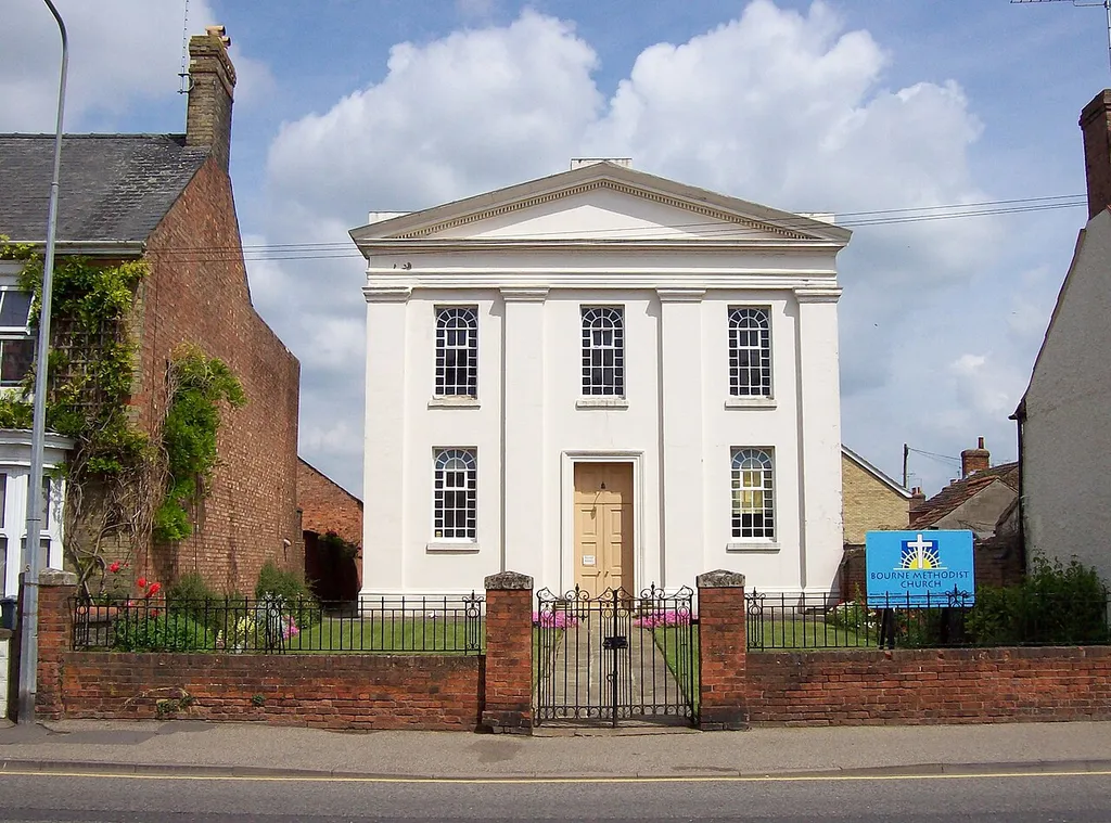 The Methodist Chapel in Abbey Road, Bourne, Lincolnshire