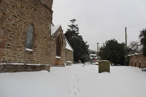 Churchyard cross in Holy Rood churchyard