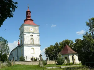 Saint Matthew church in Hradíšťko
