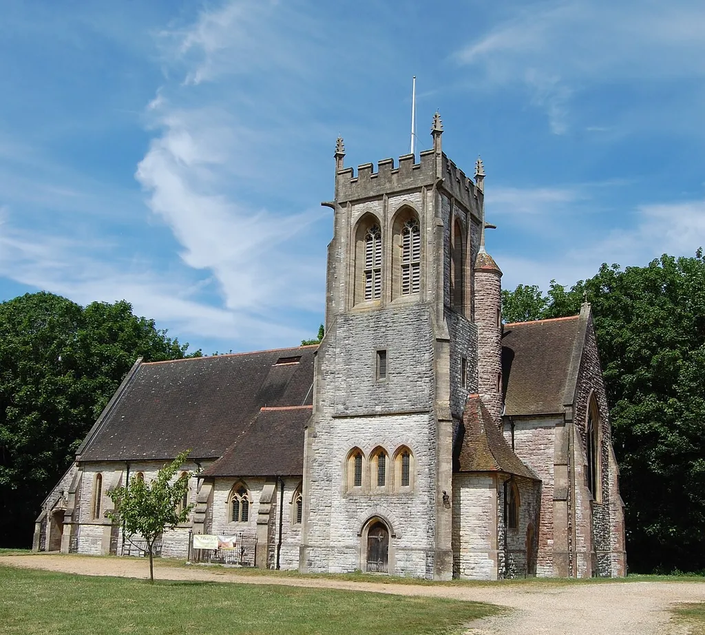 St Edward the Confessor's Church, Grange Road, Netley, Borough of Eastleigh, Hampshire, England. The Anglican parish church of Netley.