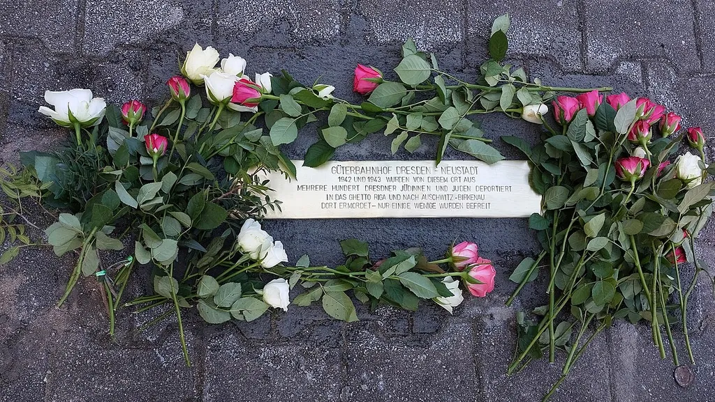Stolperschwelle Eisenbahnstraße 1, Dresden