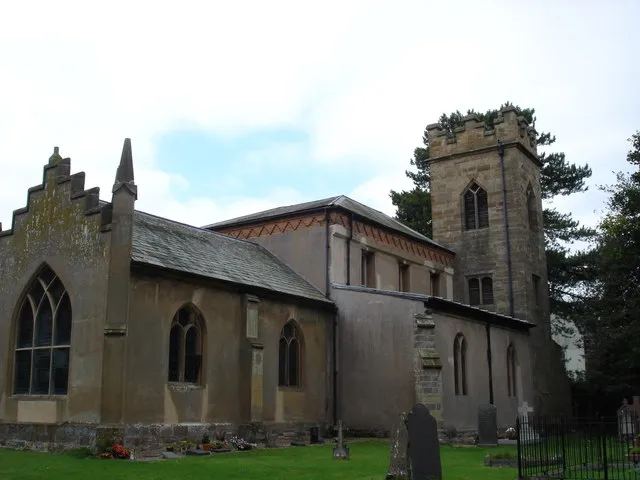 St Peter's parish church, Tollerton, Nottinghamshire, seen from the northeast