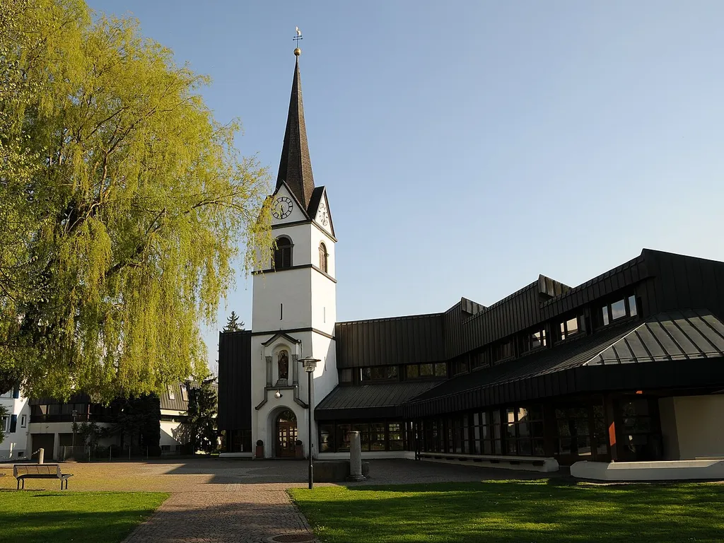 Pfarrkirche hl. Nikolaus in Hinterburg Nr.: 1 in Fußach.