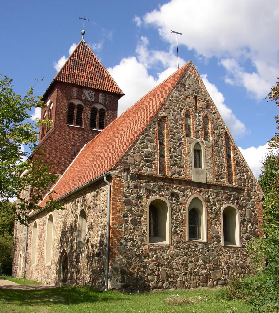 Church in Oranienburg-Wensickendorf in Brandenburg, Germany