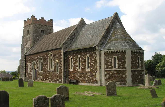 St Mary's parish church, Wimbotsham, Norfolk, seen from the southeast