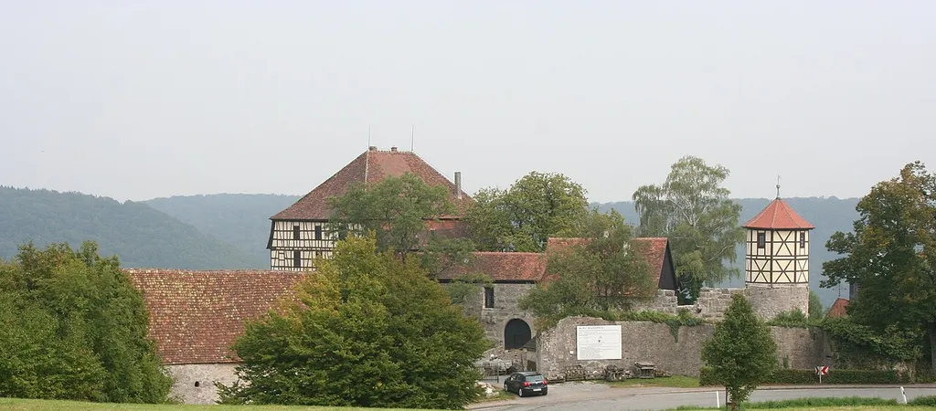 Maienfels castle in Wüstenrot-Maienfels, Germany