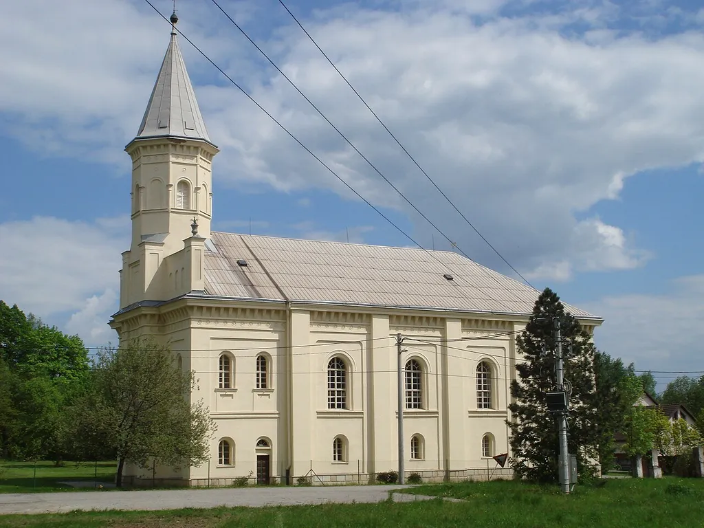 Lutheran church in Orlová (Moravian-Silesian Region, Czech Republic).