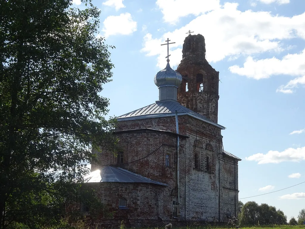 Церковь Преображения: Волокобино, Южский район, Ивановская область