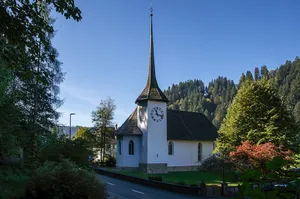 reformed church with rectory