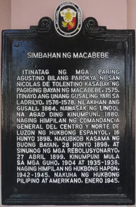 Church of Macabebe historical marker