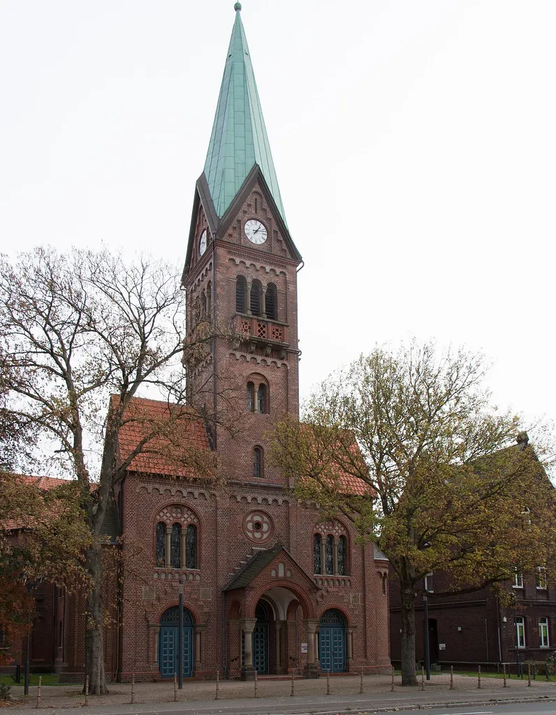Recklinghausen Monument Nr 095 Lutherkirche Westfassade