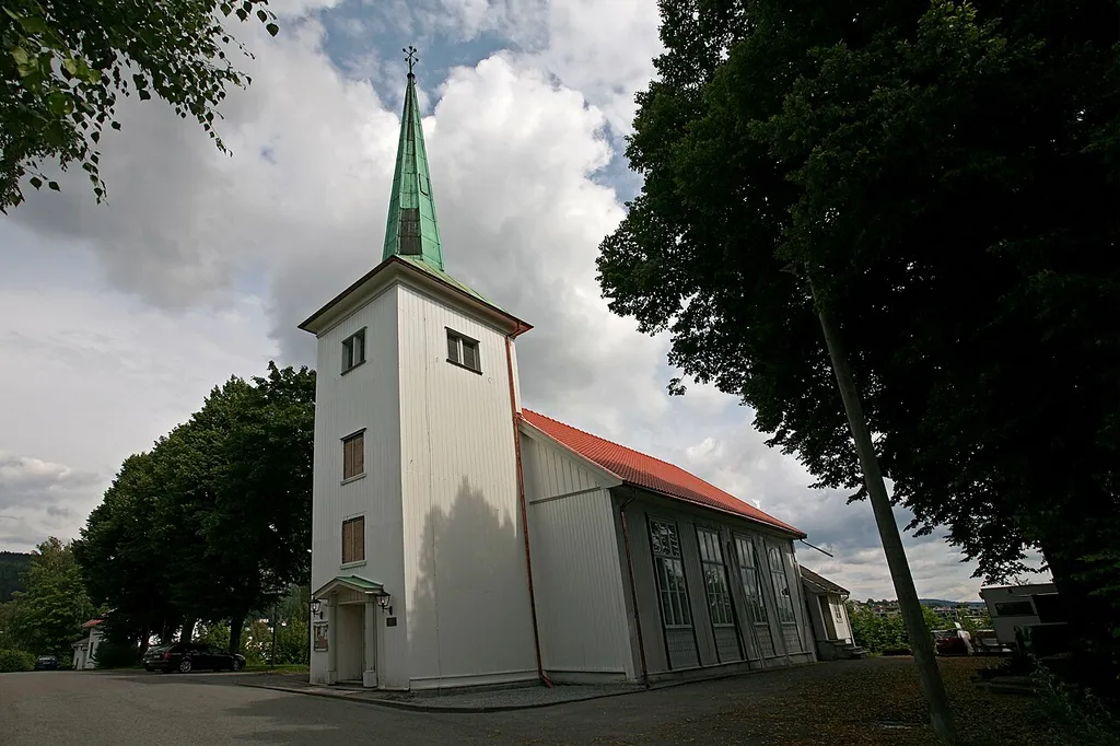 Picture of Strømsgodset kirke (Buskerud - Norway)