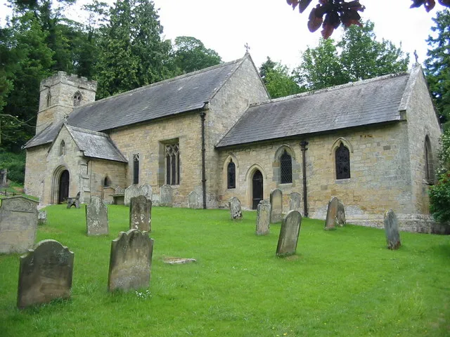St Mary the Virgin Church, Ebberston (12th Century) The church is on the site of the original Ebberston Village. The village centre is now 1Km south east of here.
