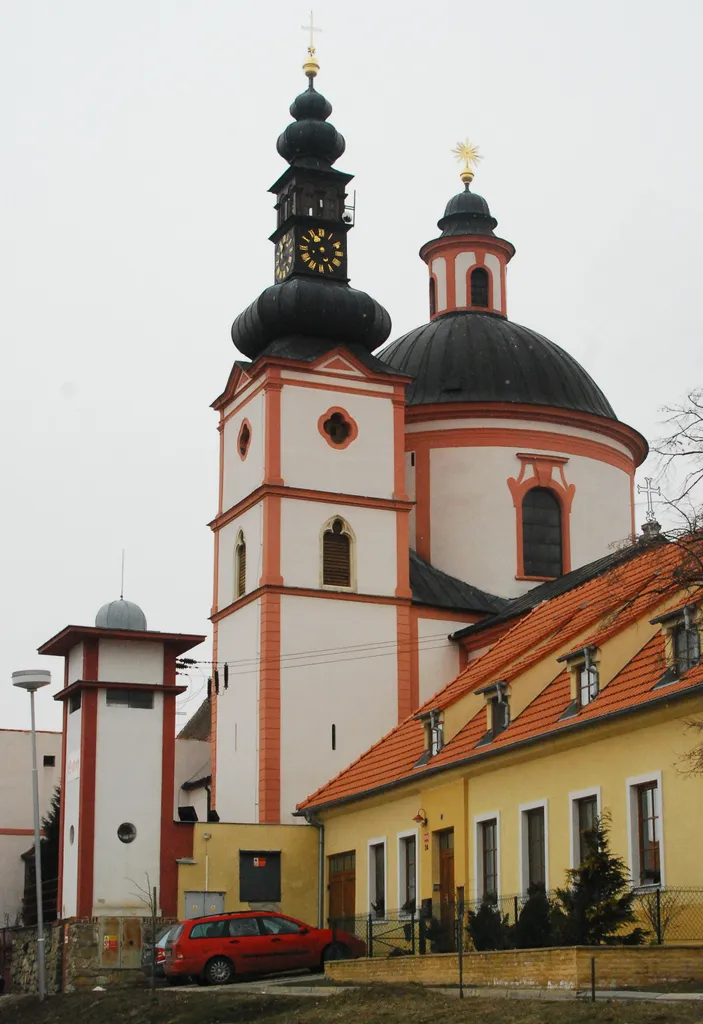 Die Propstei in Hradiste (Znojmo) auf dem Pöltenberg.