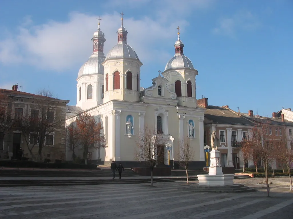 Church of Holy Trinity in Berezhany, Ternopil Oblast, western Ukraine