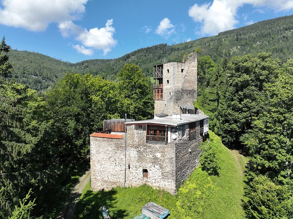 Ehrenfels Castle in St. Radegund bei Graz.