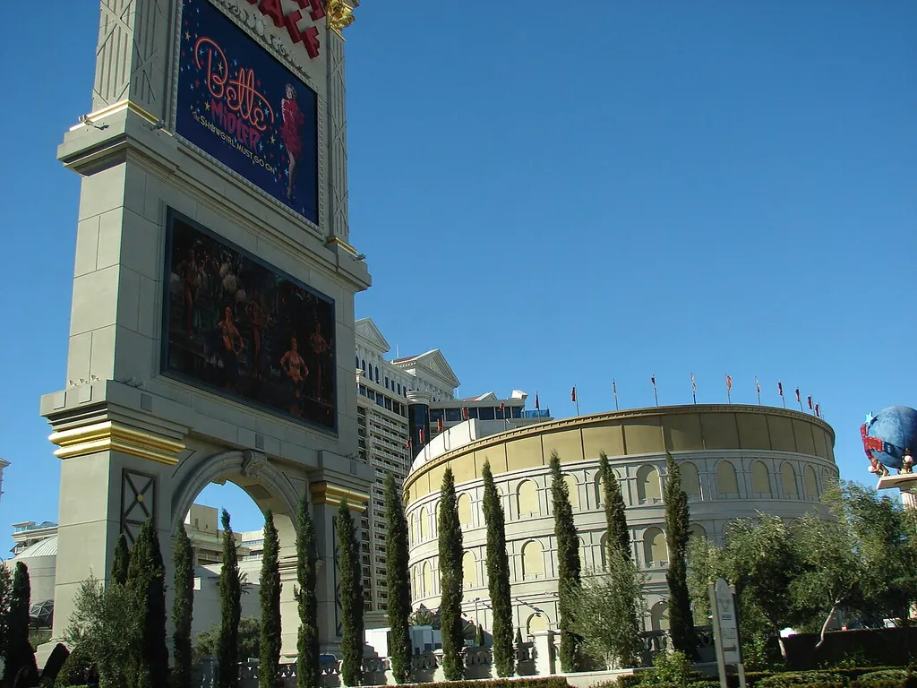 The Colosseum at Caesars Palace