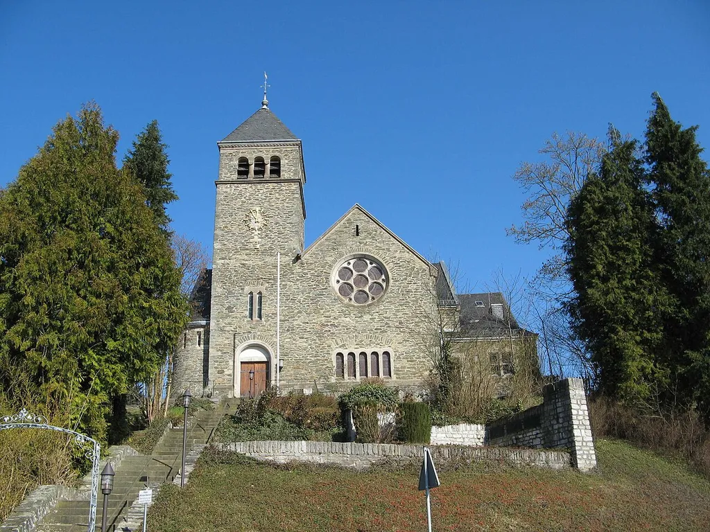 Evangelische Kirche in Heckholzausen, Hessen, Deutschland