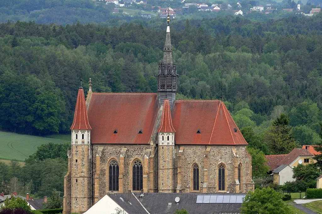 Église catholique Mariä Himmelfahrt, Mariasdorf, Burgenland, Autriche
