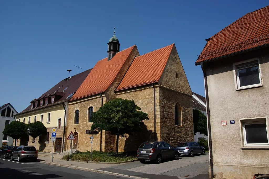 Die Spitalkirche in Auerbach in der Oberpfalz