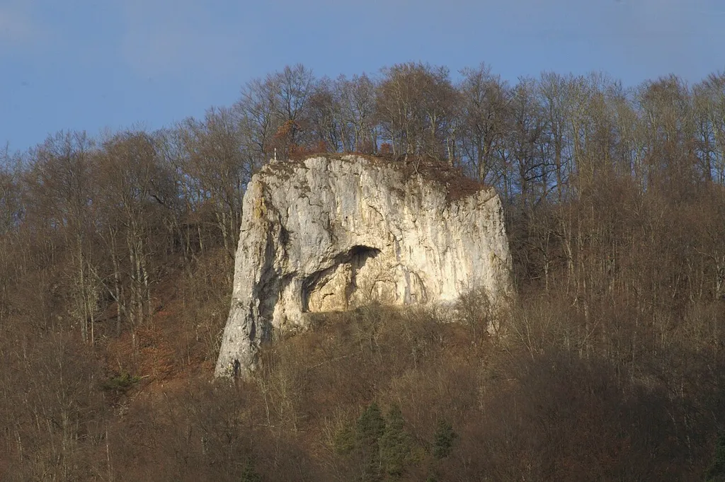 Felsplateau der ehemaligen Günzelburg