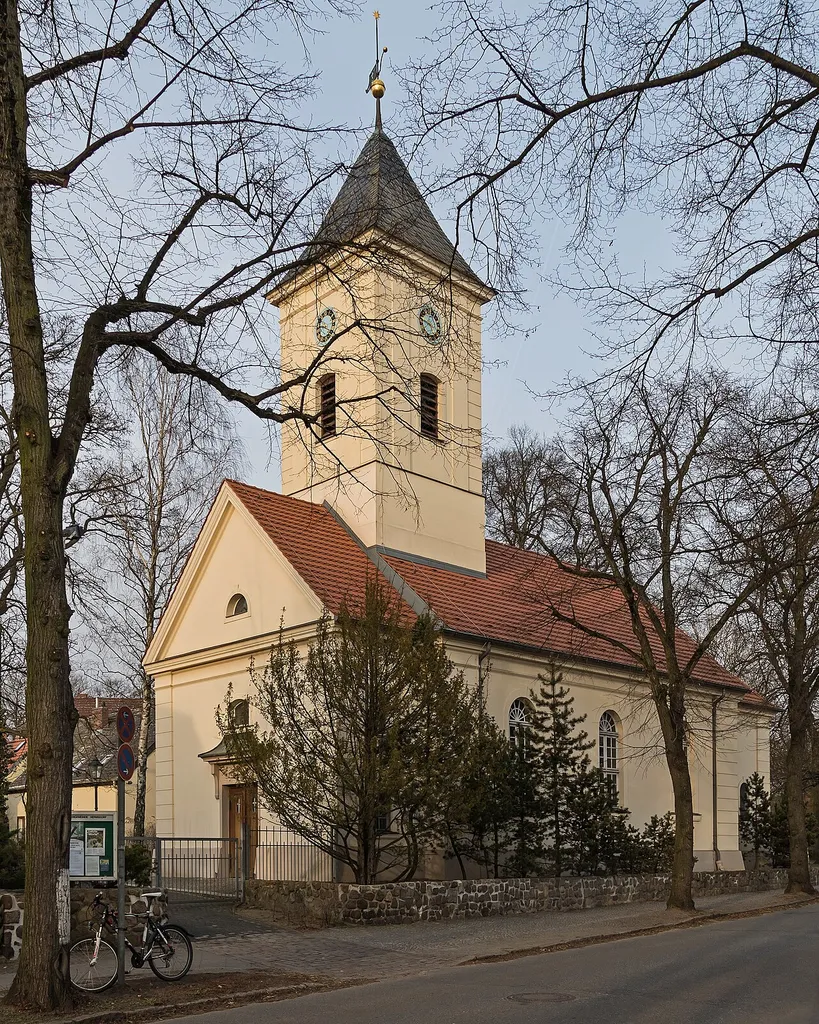 Village church of Hermsdorf in Berlin