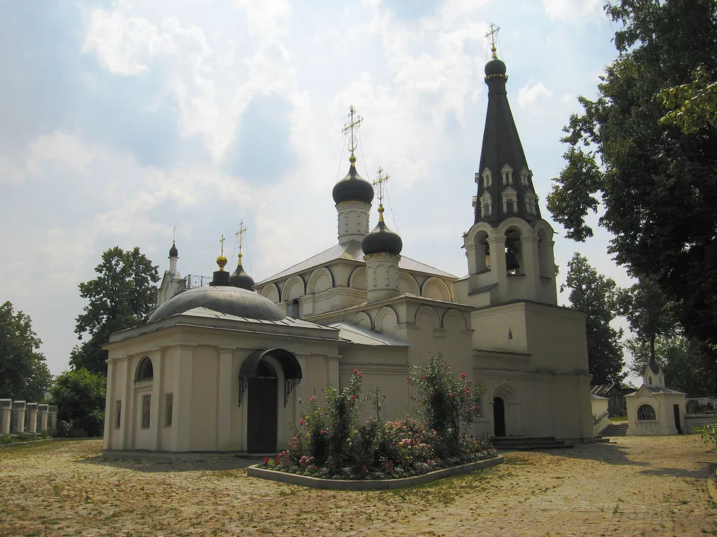 Church of Our Savior Not Made by Hands in Vodniki, Dolgoprudny, Moscow region. XVII—XIX
