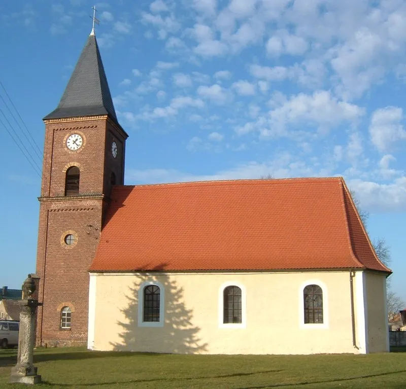 The church of Laußig