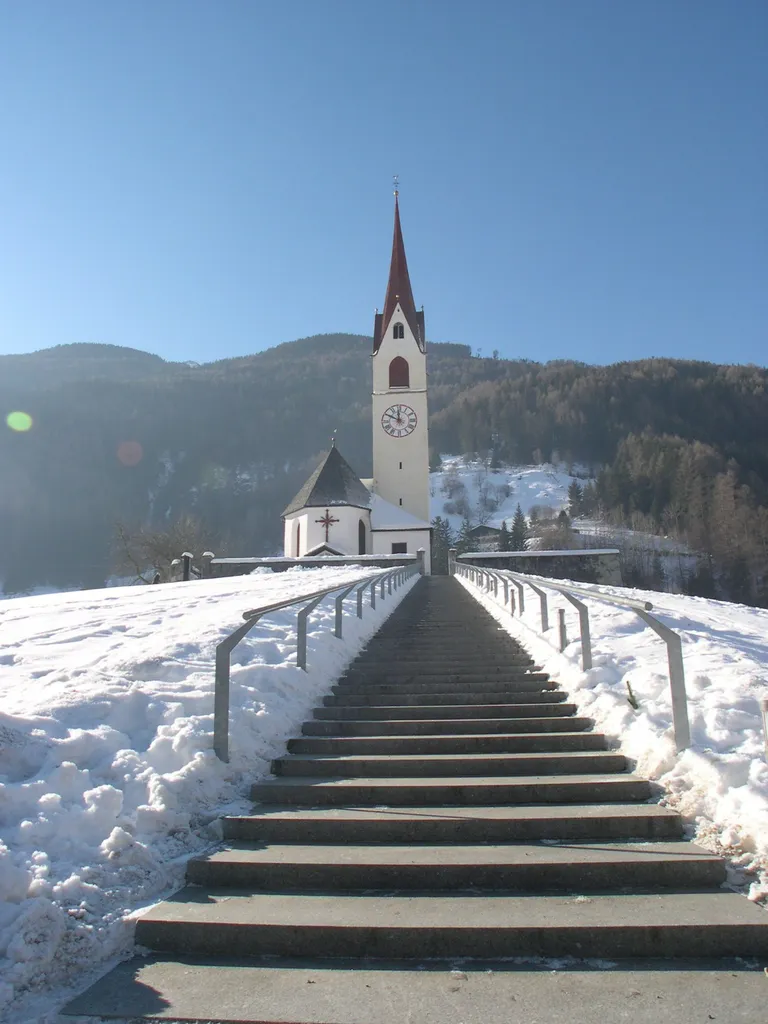 St.-Sebastian-Kirche von Luttach im Ahrntal, Südtirol