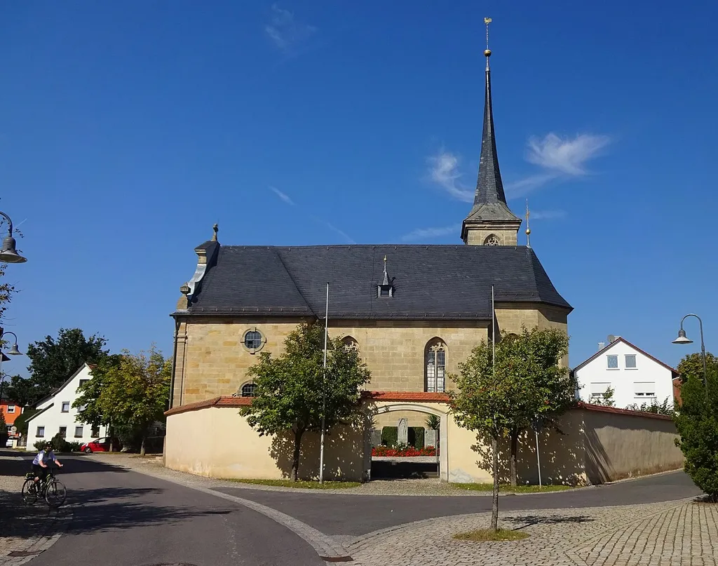 Frensdorf-Reundorf kath. Pfarrkirche St. Otto, ursprl. 1614, Langhaus 1781
