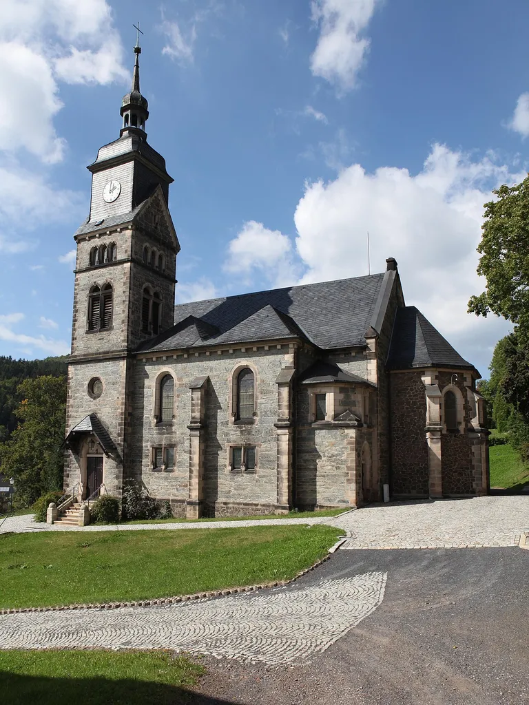 Ev.-luth. Kirche St. Michael in Steinbach, OT von Sonneberg, in Thüringen