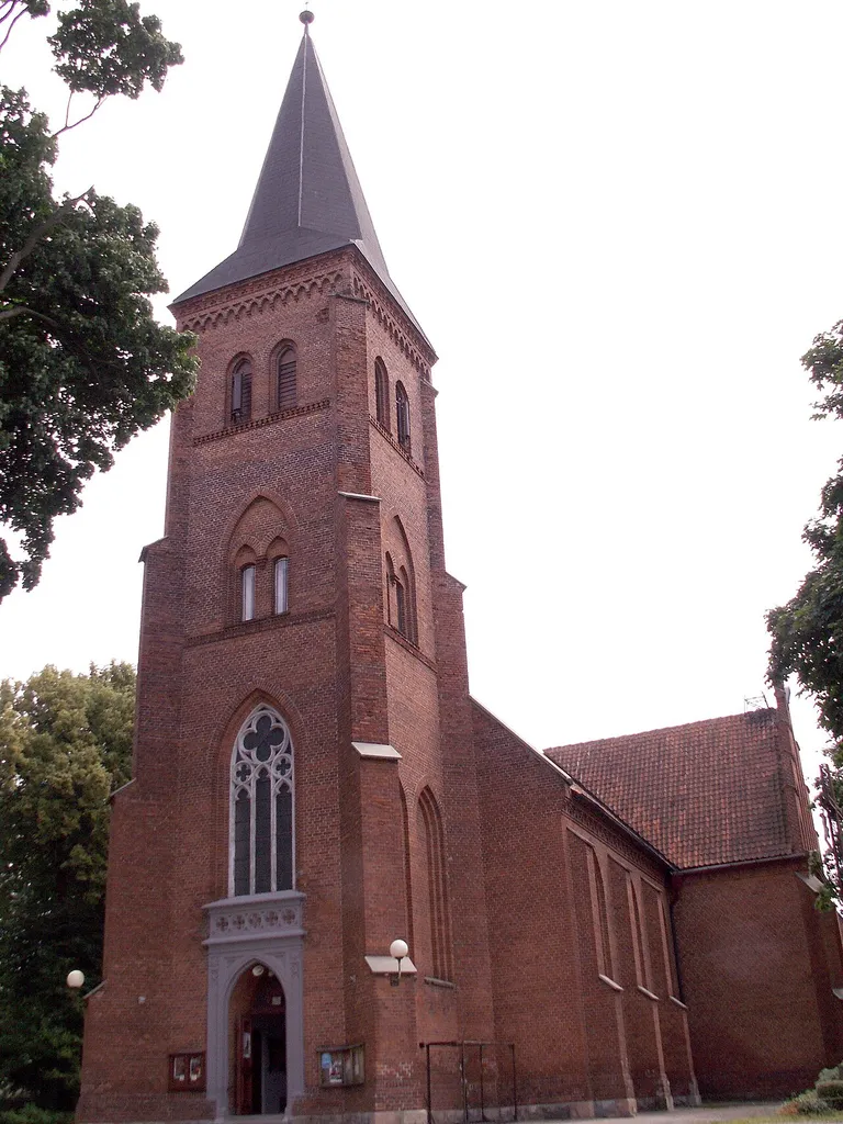 Sacred Heart church in Olsztynek, Poland
