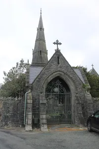 Lych-gate And Churchyard Wall At The Church Of St Twrog