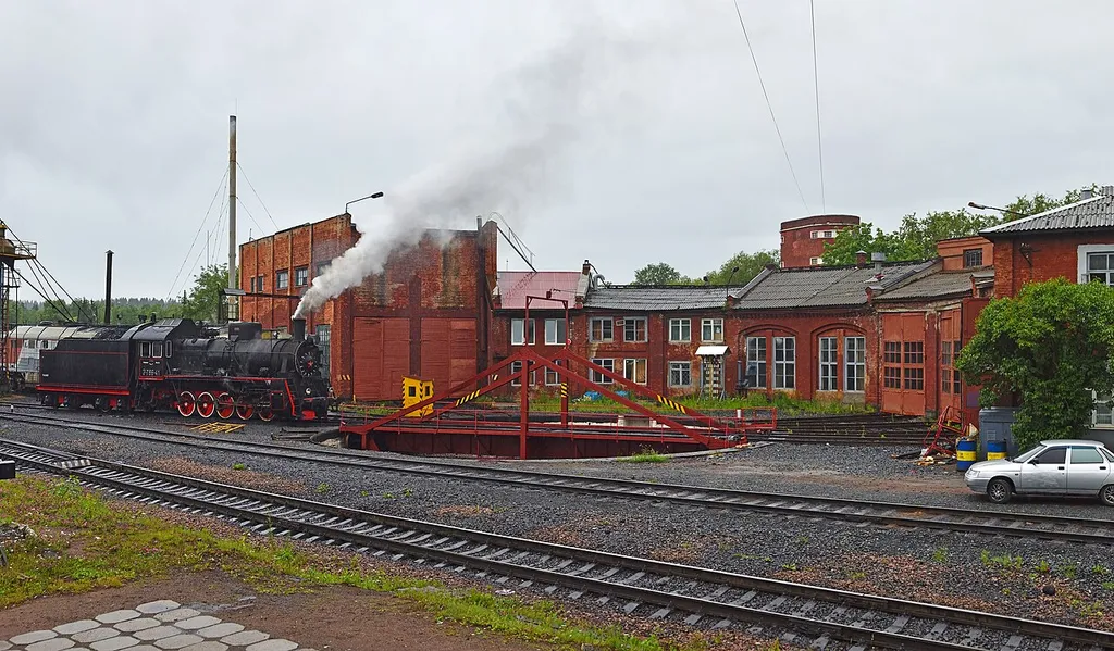 Railway depot, Petrova street 1, Sortavala, Karelia, Russia