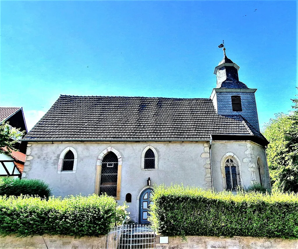 Protestant parish church Bergstrasse Wolfterode, Meißner in the Werra-Meißner district, Hesse