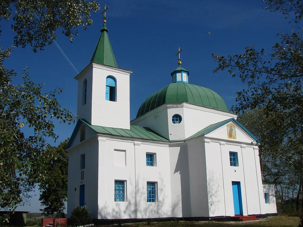 Церква у с.Шандра This is a photo of a monument in Ukraine, number: 32-229-0003