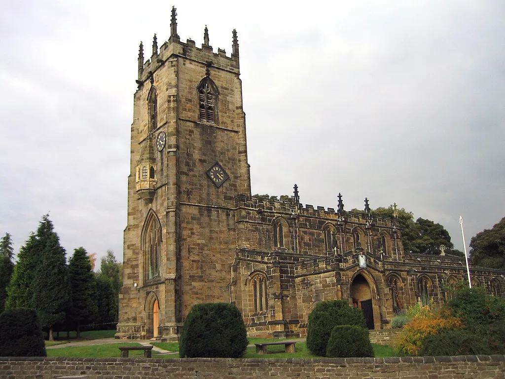 Parish Church of St John the Baptist, Royston, South Yorkshire, (Church of England)13 to 15th Century