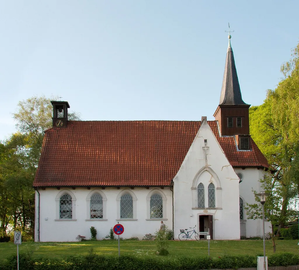 Matthias-Claudius-Kirche Reinfeld/Holstein (Germany).