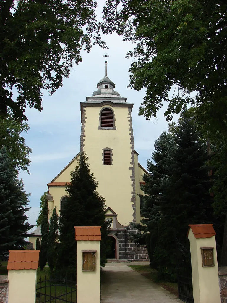 Siedlec, kościół par. p.w. św. Marcina, 1922-1930
