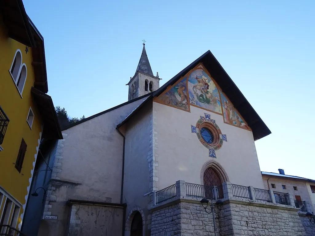 Castello Tesino (Trentino, Italy), Saint George church
