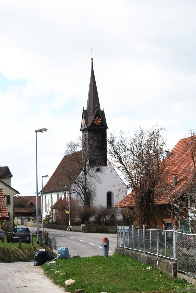 Protestant church of Schönholzerswilen, canton of Thurgovia, Switzerland