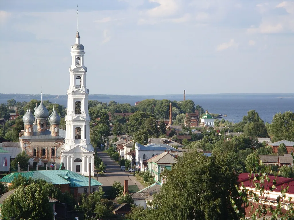 Исторический центр (Ивановская область, Юрьевец, старая часть города)