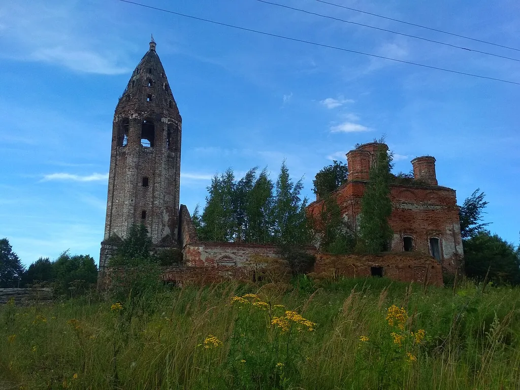 Церковь Троицкая: Поемичье, Нерехтский район, Костромская область